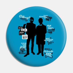 Good Omens: Crowley & Aziraphale Pin