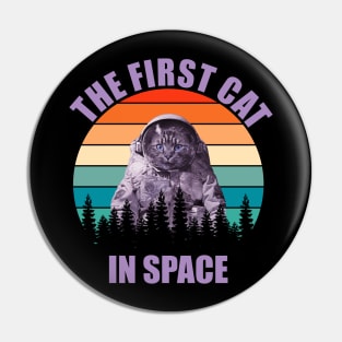 Astronaut Space Cat - Space Kitty Pin