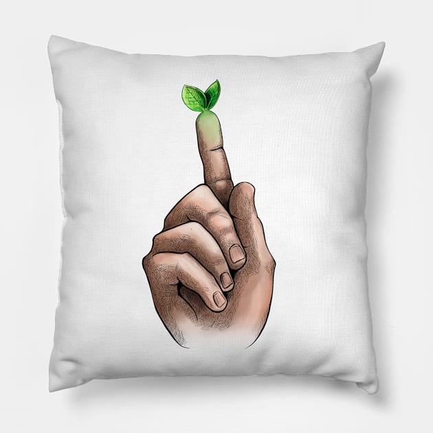 Bud Pillow by Arash Shayesteh