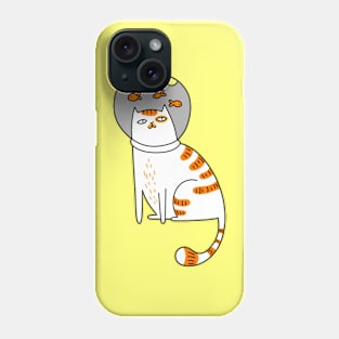 Things my cat does- Stuck Phone Case