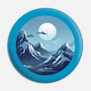 Blue Mountain Beauty Pin