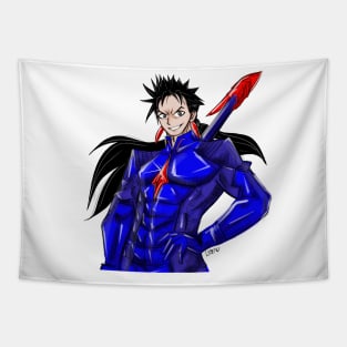 lancer in fate stay night in sinister cosplay Tapestry