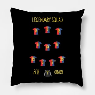 FC Barcelona squad 08/09 Pillow