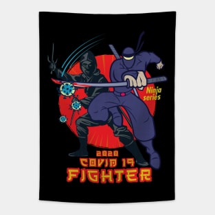 COVID-19 Fighter | Ninja Series Tapestry