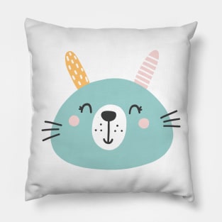 Sweet Sleeping Bunny Pillow