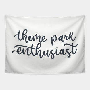 Theme Park Enthusiast - Celebrate your Love of Thrilling Roller Coasters, Carousels, and More Tapestry