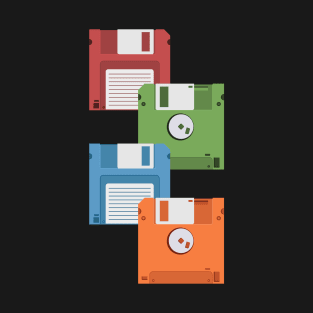 Floppy Disk Nostalgia T-Shirt