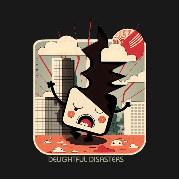 Delightful Disaster - Earthquake by Polyshirt