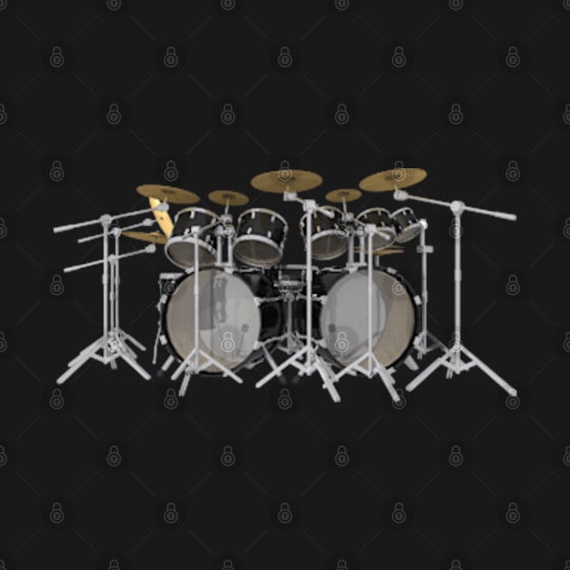 Drum Kit by PhantomLiving