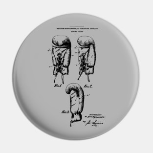Boxing Glove Patent 1925 Pin