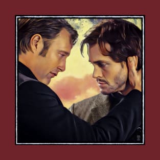 Hannibal and Will Hannigram Sunset T-Shirt