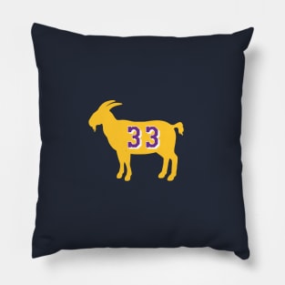 Kareem Abdul Jabbar Los Angeles Goat Qiangy Pillow