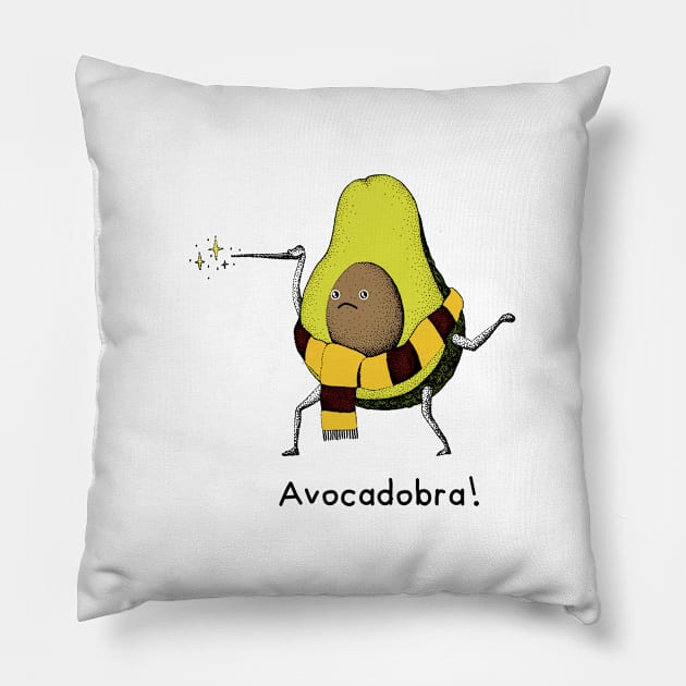 Avocadobra! Pillow by popcornpunk