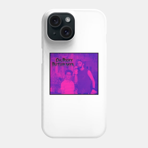 Oh, Ricky Butler Says (the 'burbs) Phone Case by The Happy Ghost