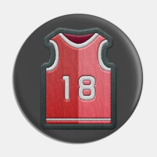 Basketball Jersey Pin