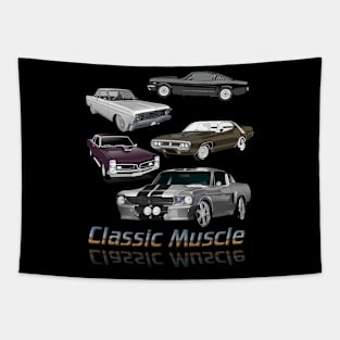 American Muscle Cars Tapestry