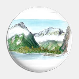 Milford Track - Milford Sound from Sandfly Point Pin