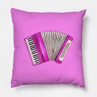 Pink accordion Pillow