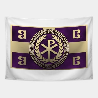 Byzantine Empire Flag of Constantinople Tapestry