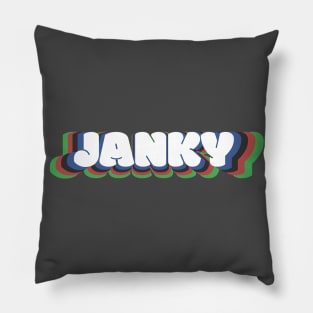 Janky | WUBRG JANKY MTG LOGO Pillow