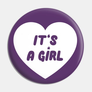 It´s a girl Pin