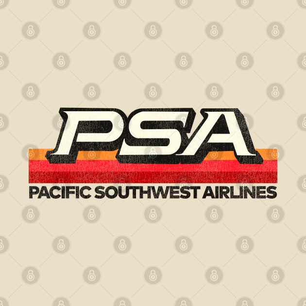 Defunct PSA Airlines 70s 80s Pacific / California by darklordpug