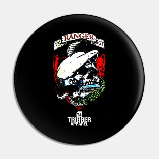 Trigger Cobra Army Pin