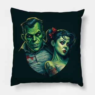 Love and Horror Flix Pillow