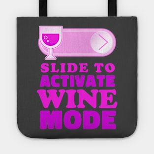 Slide to unlock Wine Tote