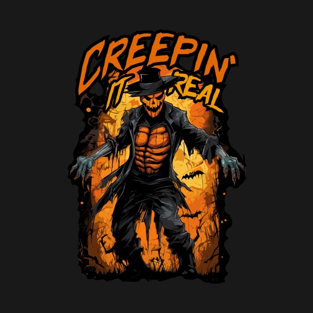 Creepin It Real - Orange You Scared? by SergioCoelho_Arts