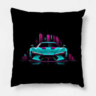 Cyberpunk Car Pillow