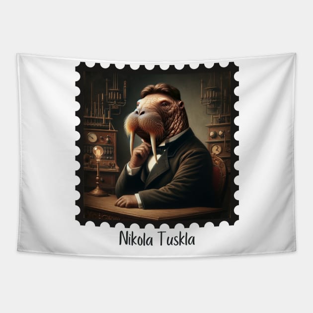 Nikola Tuskla II Tapestry by EarthisticWear