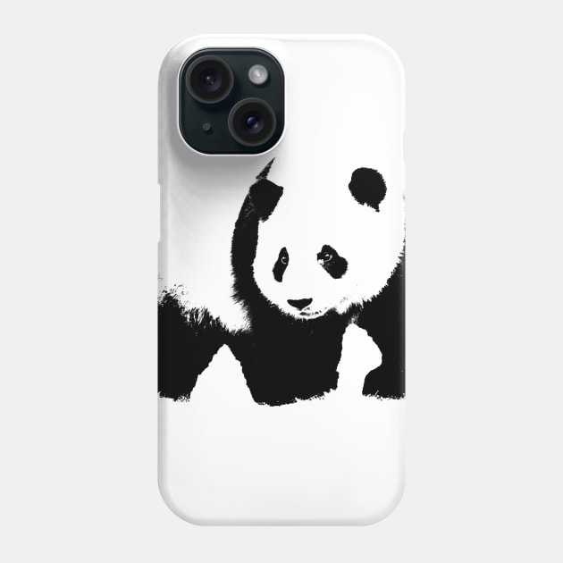 Panda pop art Phone Case by phatvo