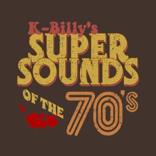 K-Billy's Super Sounds of the 70's, distresed T-Shirt