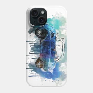 Isetta Microcar Splash Art Phone Case