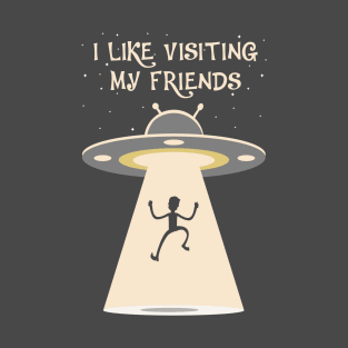 UFO Alien Abduction T-Shirt