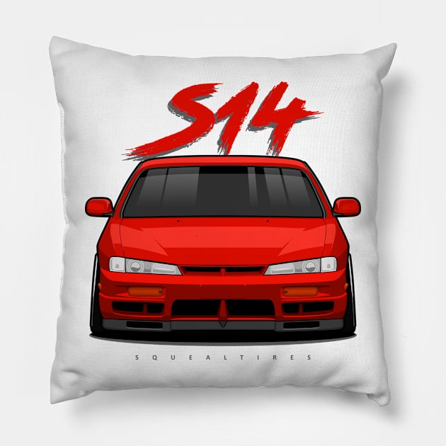 Silvia S14 Pillow by squealtires