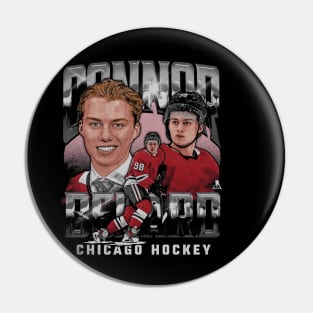 Connor Bedard Chicago Vintage Pin