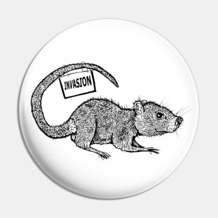 Rat Invasion Pin