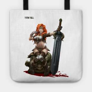 Barbarian Pinup Tote