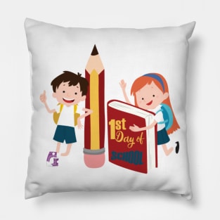 First Day of School Pillow