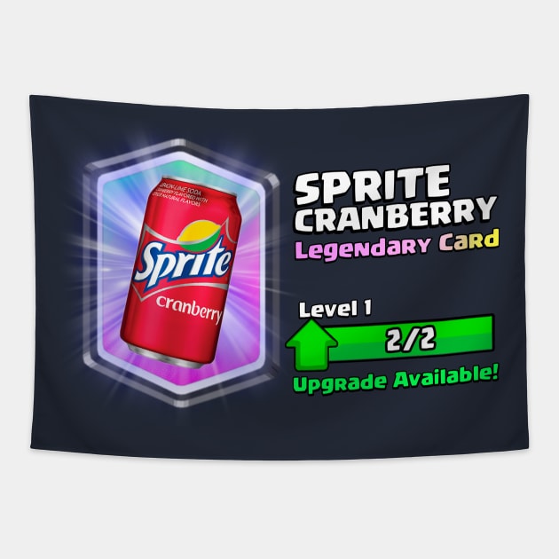 Sprite cranberries Tapestry by conquart