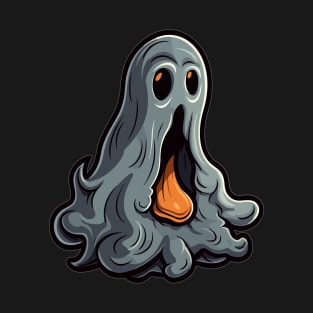 Halloween Ghost Costume Horror Halloween T-Shirt