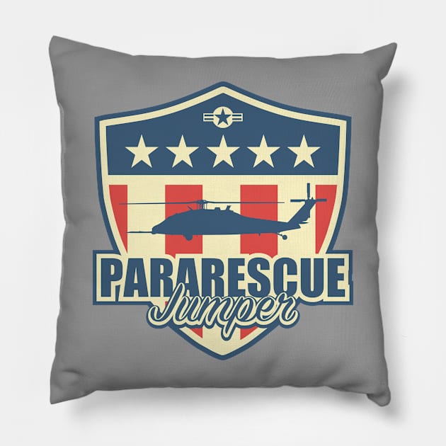 US Pararescue - HH-60 Pave Hawk Pillow by TCP