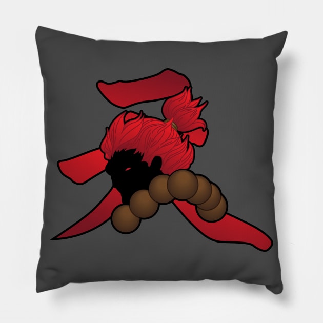 Shin Akuma Pillow by d4n13ldesigns