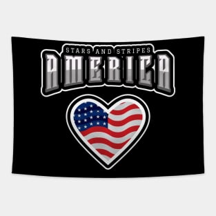 Fourth Of July, American Flag Tapestry