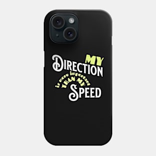 Direction VS Speed Phone Case