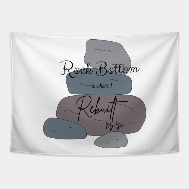 Rock bottom Tapestry by My Booked Life