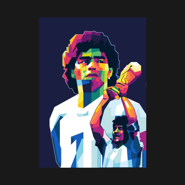 Diego Maradona by WPAP46