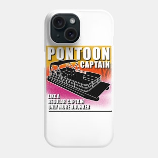 Pontoon captain like a regular Phone Case